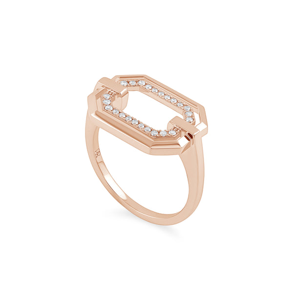 Emerald Bold Ring