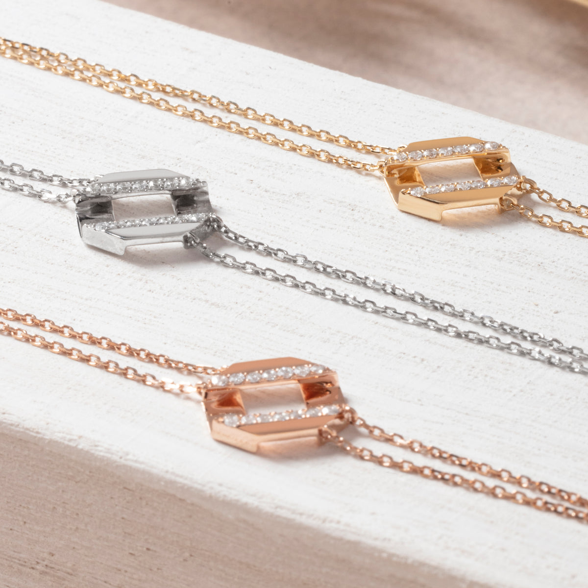 Octagon Bracelet