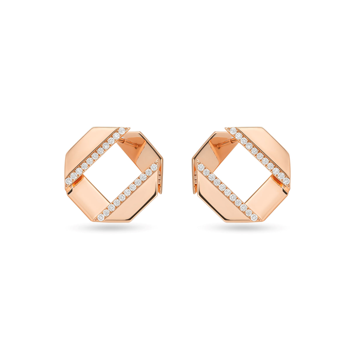 Octagon Earrings