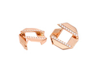 Octagon Earrings