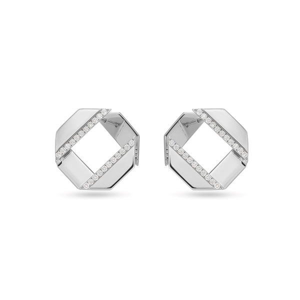 Octagon Earrings- Medium
