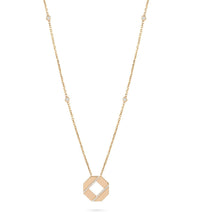 Octagon Long Necklace